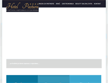 Tablet Screenshot of hotelpastura.hr